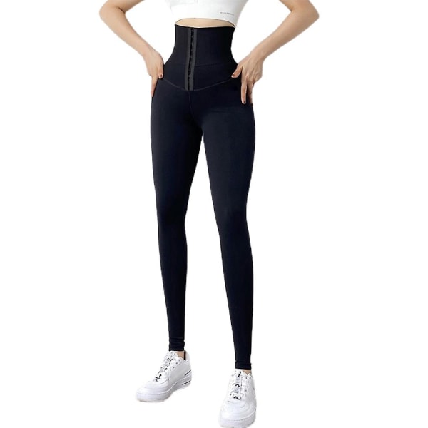 Belly Control Yoga Leggings för kvinnor XL