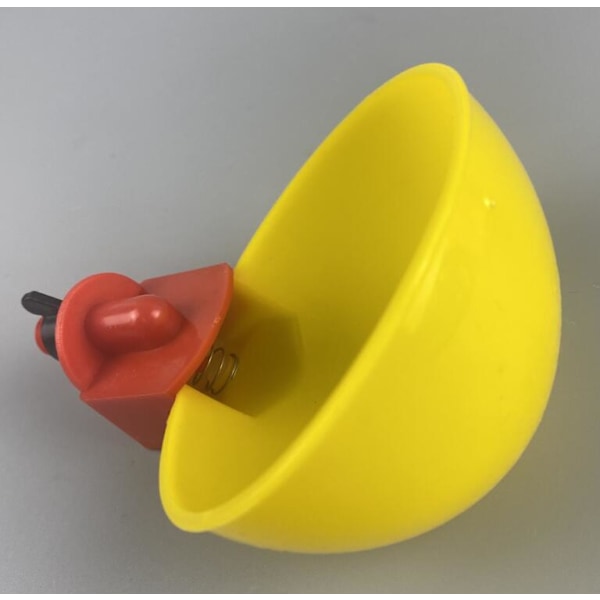 GrouopM Side Hängande Spring Waterer Kyckling Dricksfontän Uppfödningsutrustning Kyckling Gås Anka Vaktelduva Automatisk Dricksfontän (Slumpmässig C