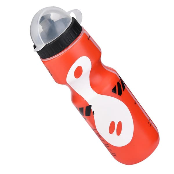 650 ml Röd Vattenflaska med Cykelhållare för Mountainbikes