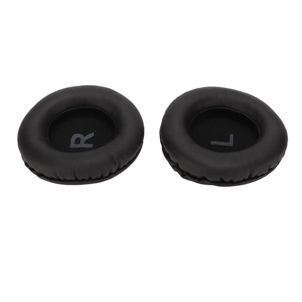 Hodetelefon Øreputer Myke Forbedre Bass Erstatning Universal 80mm Headset Øreputer