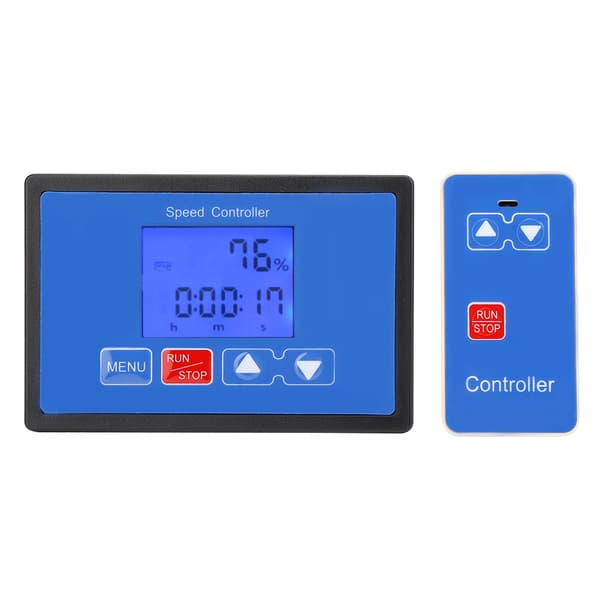 Borstlös Motor Hastighetsregulator LCD-Display 6.5V-55V 30A Fjärrkontroll Drift Stopp Timer
