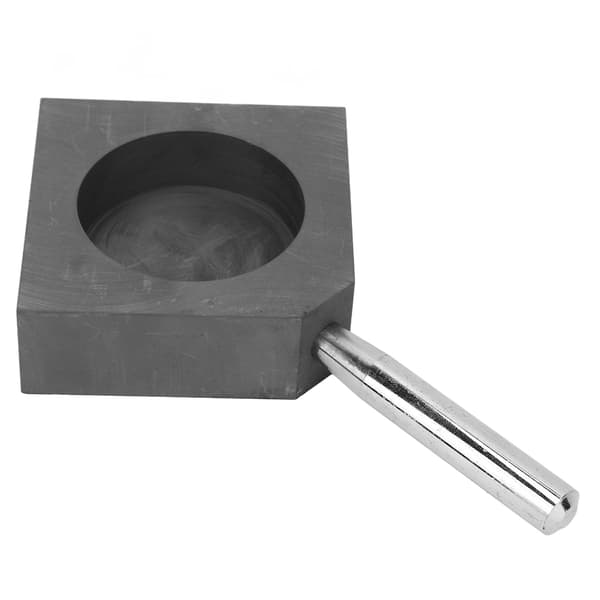 Högren Grafitform för Hög Temperatur 6 cm Diameter 2 cm Djup