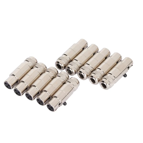 3-benet hun til han metal mini XLR-adapter mikrofonkabel monitorspeaker