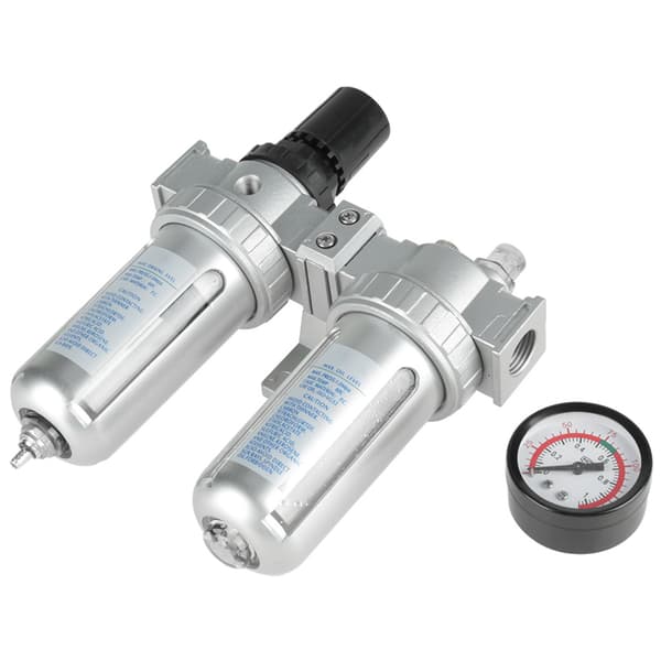 Luftkompressor Filter Måler Fælde Olie Vand Regulator Kit
