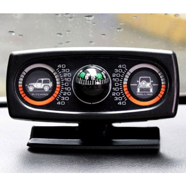 GrouopM-autoopas Bal Balance Meter Tasapainomittari Auton Kaltevuusmittari Autotarvikkeet Kolme yhdessä (125*65*50MM)