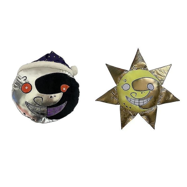Fnaf Säkerhetsbrott Moondrop Sundrop Plyschdocka Kudde Toy Fylld Do A
