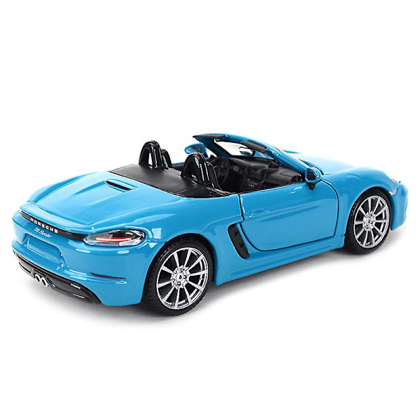 Bburago 1:24 Porsche 718 Boxster sportsvogn statiske trykstøbte køretøjer Samlerobjekt model billegetøj