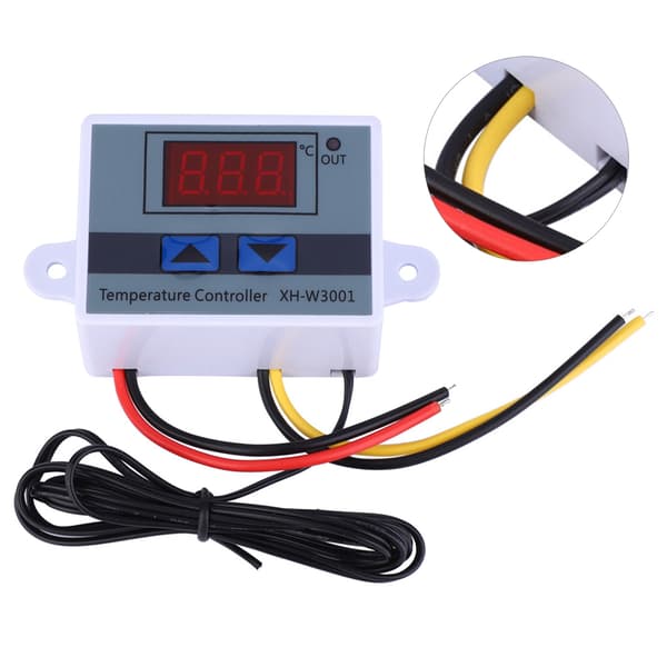 12V 120W Digital Temperaturkontroller Termostatbryter Vanntett Probe