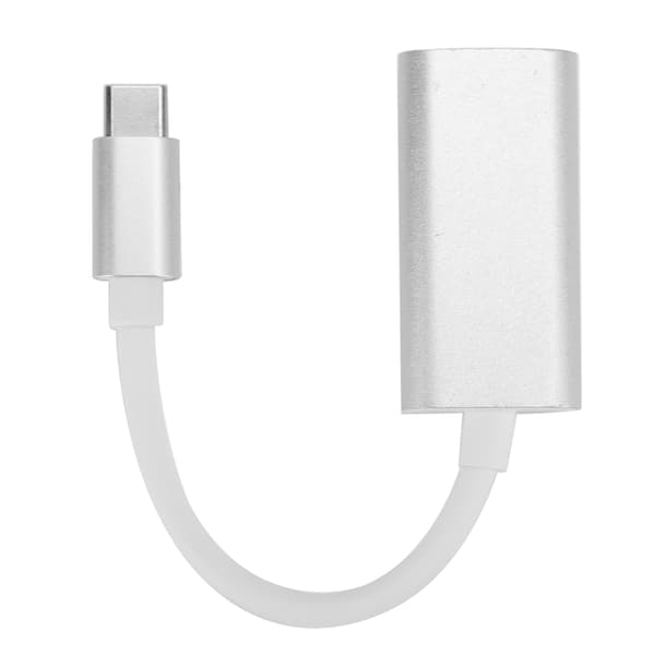 USB 3.1 Type C - HDMI-sovitin PC-kannettavalle ja matkapuhelimelle, hopea