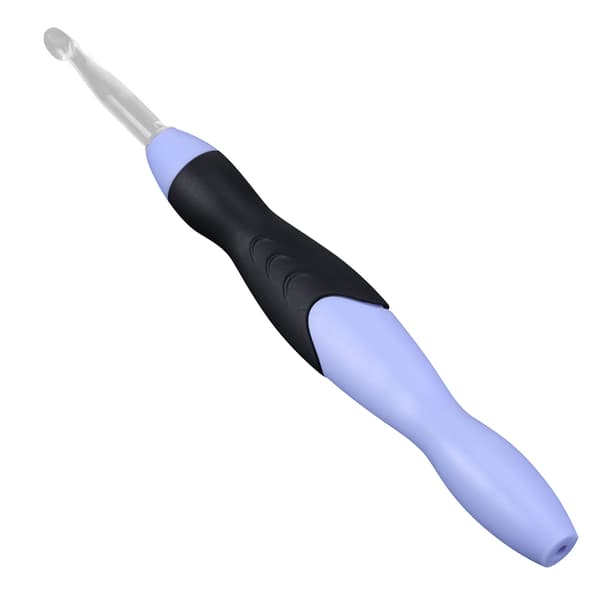 Uppladdningsbart USB LED-ljus Punch Needle Set Utbytbara spetsar 2,5-6,5 mm