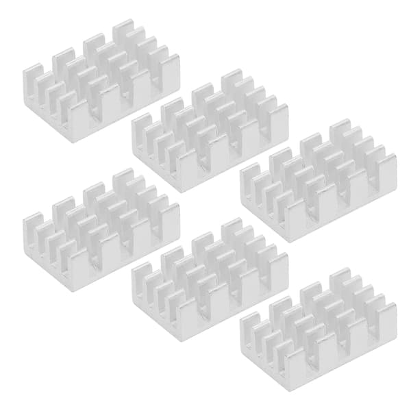 80 stk. Aluminium Køleplade Modul Køleelement til Router Elektroniske Komponenter