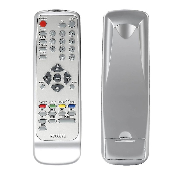 fjärrkontroll Lämplig för Rc00020 TV-fjärrkontroll