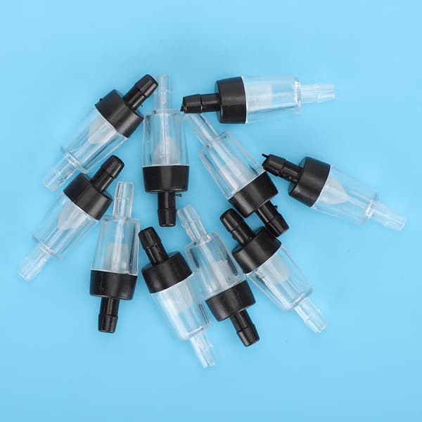10-pack Akvarium Luftpump Backventil Slanganslutning Tillbehör
