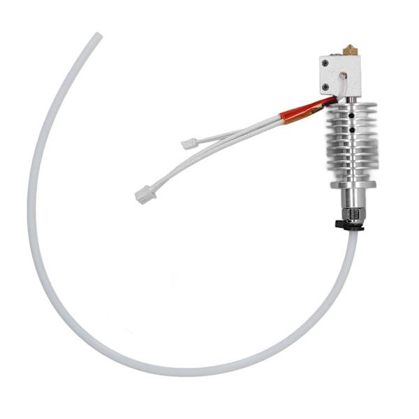 Glatt oppvarmings messingdyse 0,4 mm for 3D-skriver Hotend-utgang - Kompatibel med Vyper 24V