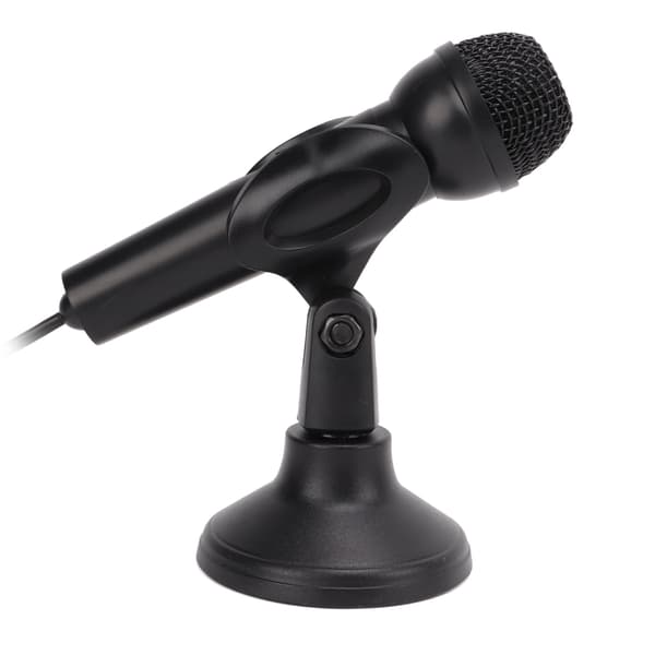 Computer Mikrofon 3.5mm Kablet Plug and Play Anti-Interferens Bred Kompatibilitet PC Mikrofon