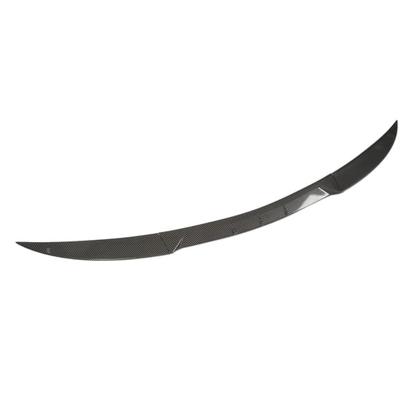 Bakre Trunk Spoiler Lip Splitter Karbonfiberfargeerstatning Tesla Model 3 2017 2023