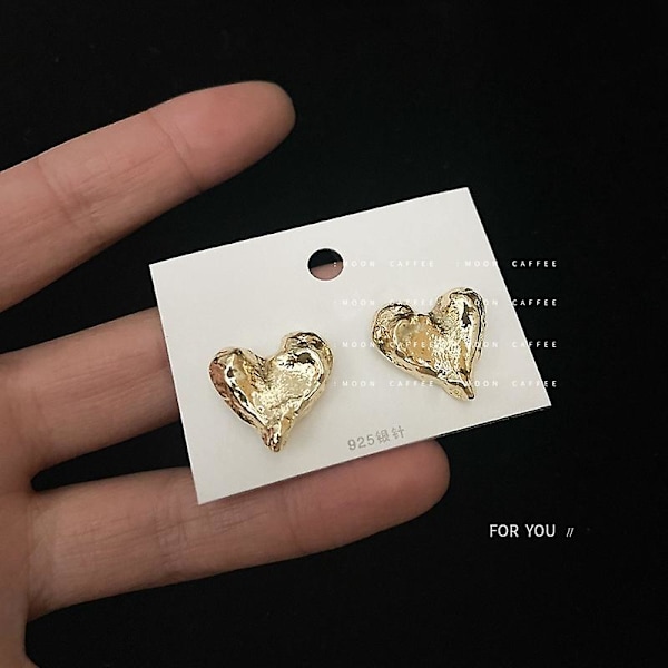 Örhängen Vintage Heart Stud Modesmycken Ac7945 C80