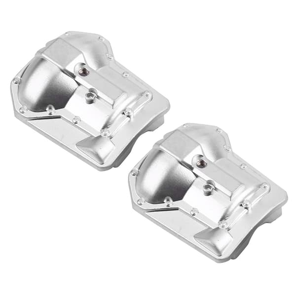 Traxxas TRX4 1 10 RC Crawler Bil Front Bakaksel Deksel Sølv