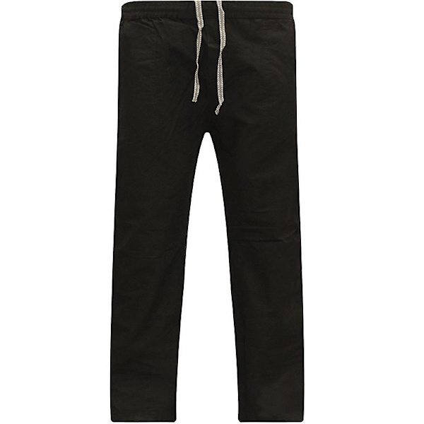 Miesten joustavat casual Black 3XL