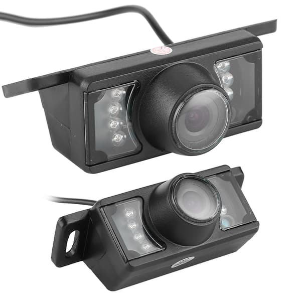 Bilvy Vanntett CCD Kamera 7 LED Nattsyn Universell Parkeringsmonitor