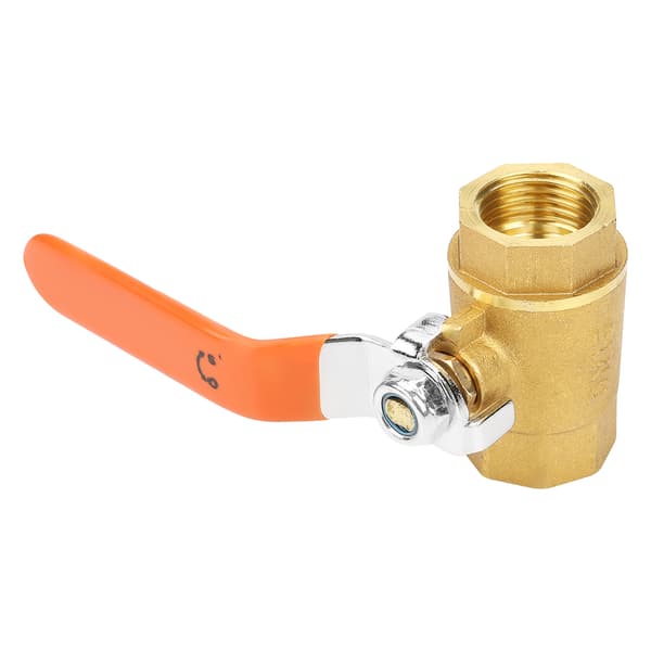 Messing Kuglehane DN15 1 2 Tommer BSP Vand Olie 1 6 MPa