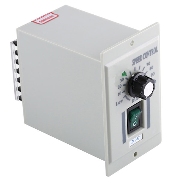 24V til 90V Justerbar DC Motor Hastighedsregulator Input AC 110V
