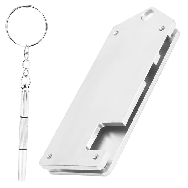 Raspberry Pi Zero Aluminiumlegering Kabinet Ultratynd Støvtæt Sølv