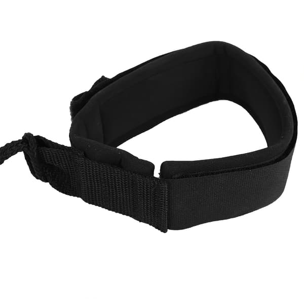 Gul spiralformet surfebrett-leash for ben