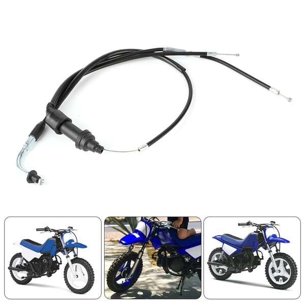 Gaskabel Accelerator Line Wire Udskiftning M CB15 Passer til Yamaha PW 50 PW50 1981-2009