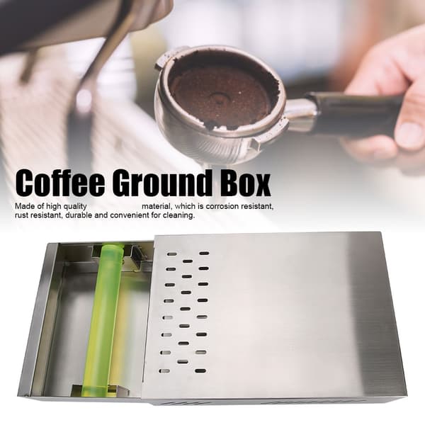 Skuffe Kaffegrund Knock Container med Stang - Kommerciel Brug