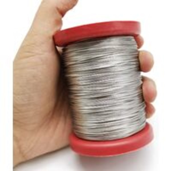Rostfri ståltråd för biodling Bikupa ramar kärnverktyg, biodlingsutrustning tråd 0,5 mm 500G