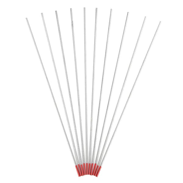 Professionel 2 Thoriated Wolfram Elektrode til TIG-svejsning 1,0 mm x 150 mm