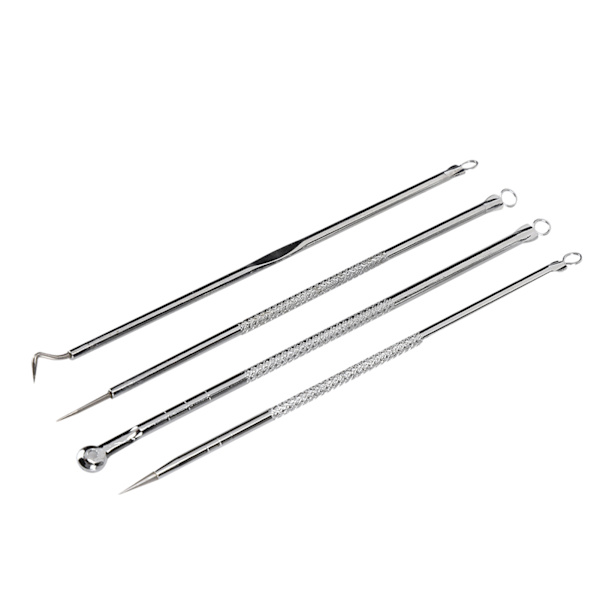 Spetsiga Blackhead Remover Double Head Pimple Extractor Tool Kit