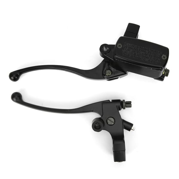 Universal hydraulisk bromskopplingspump spakcylinderenhet för 1-tums styre motorcykeldelar