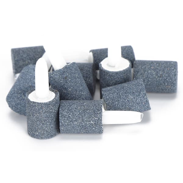 Akvarium Luftstein Sylinder Akvarium Boblestein Diffuser Tilbehør 12,7 X 15 mm 0,5 X 0,6 Tommer Enkelt