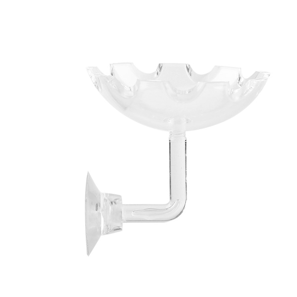 Akryl Akvarium Rejer Foder Skål Bakke