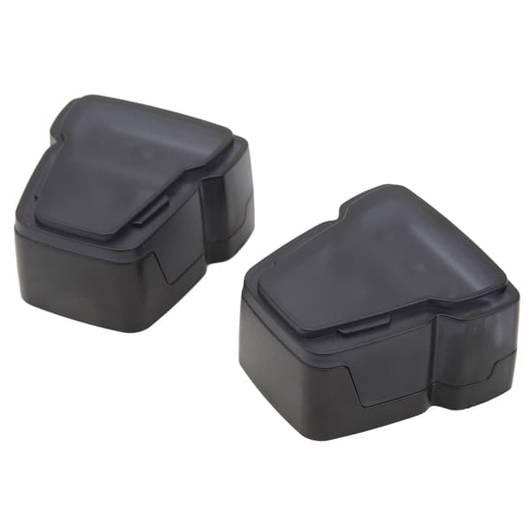 1 par batteriterminalklemmer 1x0 4GA til 2x4 8GA til bil, båd, yacht, autocamper