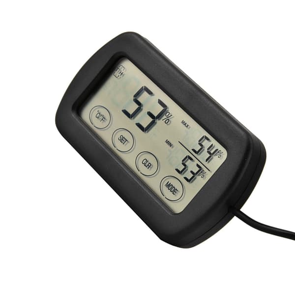 Digital LCD Reptil Egg Inkubator Termometer Hygrometer
