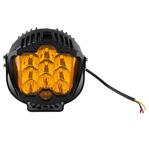 Jeep 50W Høyeffekt LED Arbeidslys Uniform Stråle IP67 Vanntett Gul
