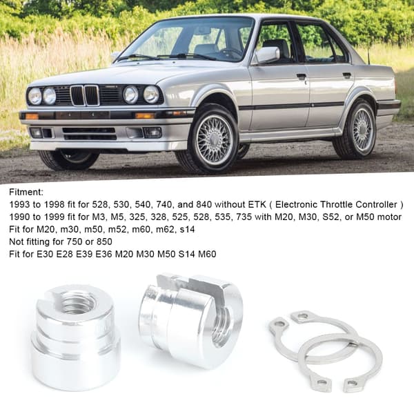 Aluminium Pakning Kabelbøsninger Kompatible med E30 E28 E39 E36 M20 M30 M50 S14 M60
