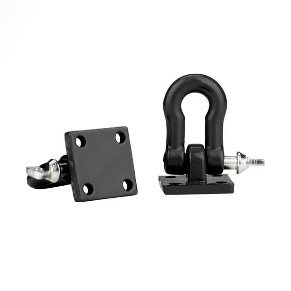 Alu-trækrog til RC Climbing Car Crawler Truck (sort)