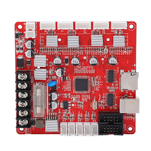 Anet A6 3D Printer Motherboard A4988 Motor Driver Module USB Interface 12V 24V
