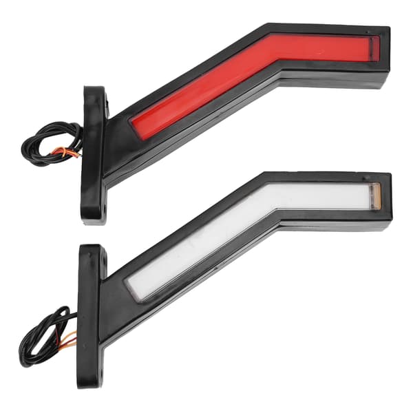 Universal LED sidemarkeringslys Konturfrigangslys 12/24V til SUV Bus Bådtrailer lastbil