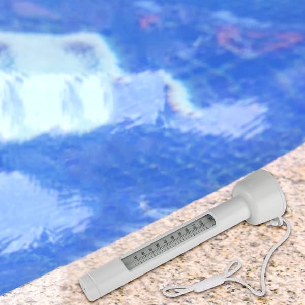 Flydende vandtermometer til pool, spa, akvarium, indendørs og udendørs