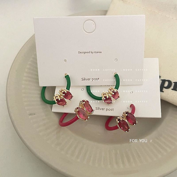 Øreringe Zircongeometry Stud Fashion Jewelry Ac8006 C142