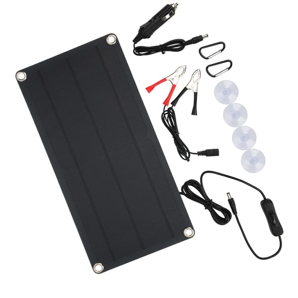 10W Monokristallin Kisel Solpanel Batteriladdare 12V XXM360 180DC