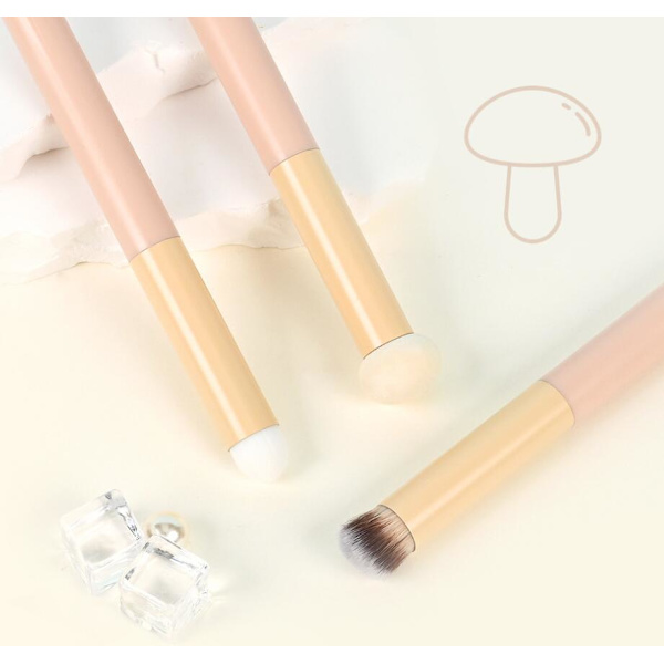 3 små Mantou Concealer-borstar (set med 3)