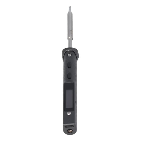 MINIWARE Elektrisk Loddeboltsett ABS Intelligent Mini Temperaturjusterbar DC9 24V EU-plugg 100 240V