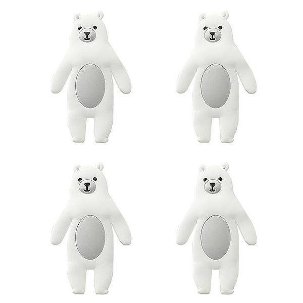 Suloiset koristeelliset seinäkoukut Eläinkiinnittyvä Takkikoukku Uudelleenkäytettävät Vedenpitävät Lasten koukut bear