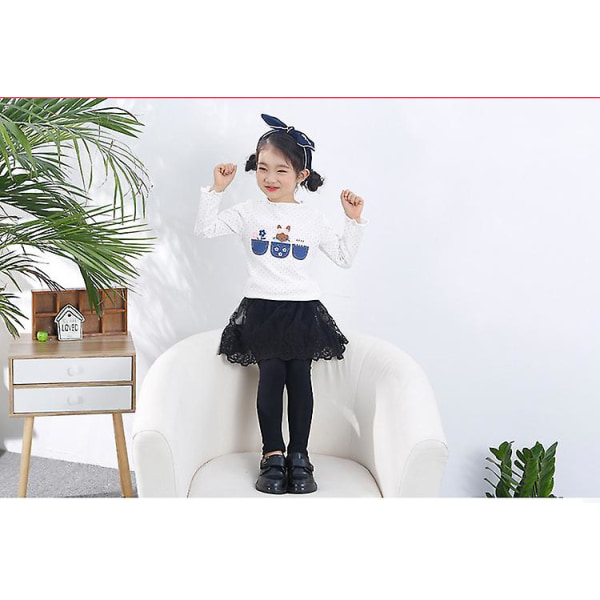 Baby Girl Lace Kjol Legging grey 120cm